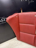 BMW 01-06 E46 M3 Convertible Rear Seat Back Rest Imola Red Leather Backrest