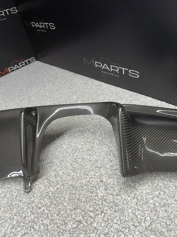 NEW 08-13 BMW E92 E93 M3 Carbon Fiber Rear Bumper Diffuser V Style
