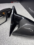 15-20 BMW F82 F83 M4 Mirrors / No Camera / No Lane Assist / Carbon Style Covers