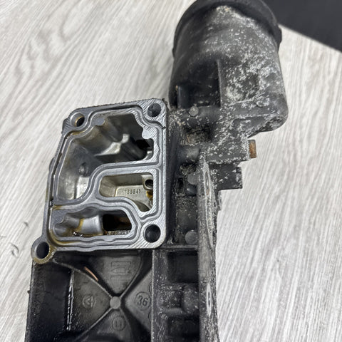 BMW S54 3.2L Engine Oil Filter Housing 01-08 E46 M3 Z4 11427839858