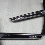 2014–2020 BMW M4 F82 F83 Left Right Fender Side Vent Grills OEM Chrome