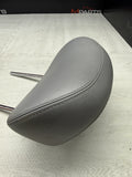 BMW E46 M3 01-06 Front Seat Headrest Head Rest Gray OEM