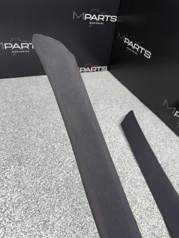 BMW E36 M3 328 Coupe A Pillars Interior Trims Cover Black Pair Set *Fading
