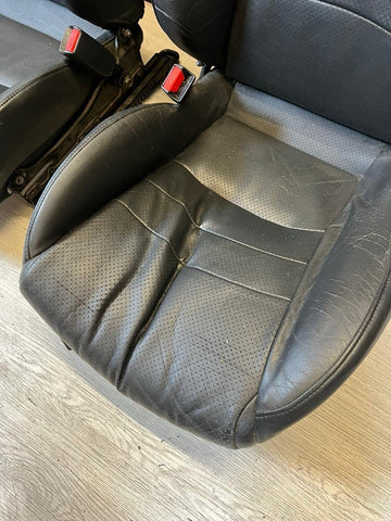 Honda S2k S2000 Interior Front Heated Seats Black *Damage*