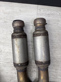 08-13 BMW E90 E92 E93 M3 OEM MUFFLER EXHAUST MIDPIPE SILENCER RESONATORS