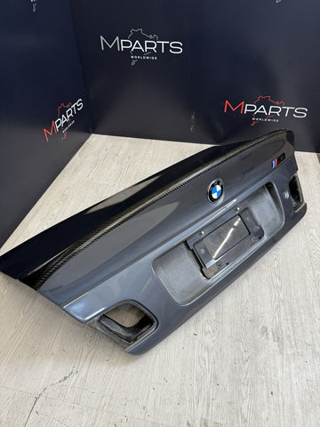 (PICKUP ONLY) 01-06 BMW E46 M3 Coupe Trunk Lid Deck VIS CSL Style Steel Grey