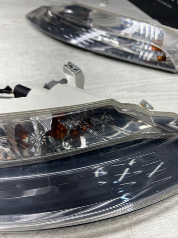 2004-10 BMW E63 E64 645 650 M6 Front Turn Signal Lights Lamps OEM