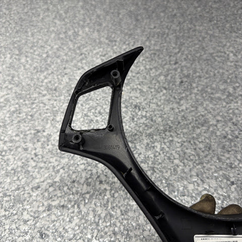 08-13 BMW E90 E92 E93 M3 Steering Wheel Trim Cover Black Leather Wrapped