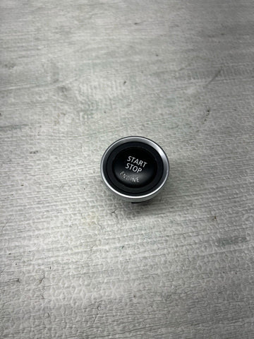 BMW 08-13 E90 E92 E93 M3 E82 135 335 Black Start Stop Silver Ring Set