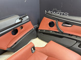08-13 BMW E92 M3 Coupe Complete Interior Seats Fox Red