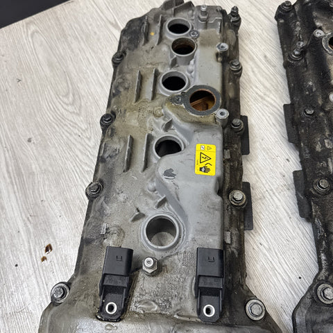 2008-2013 BMW E90 E92 E93 M3 S65 V8 Valve Covers Pair LH RH 7838268 7838267