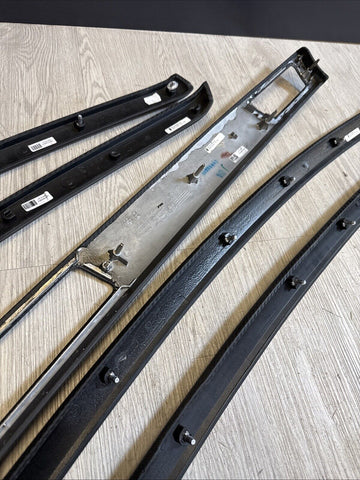 2008-2013 BMW E92 E93 M3 Interior Trim Set Carbon Leather OEM Genuine