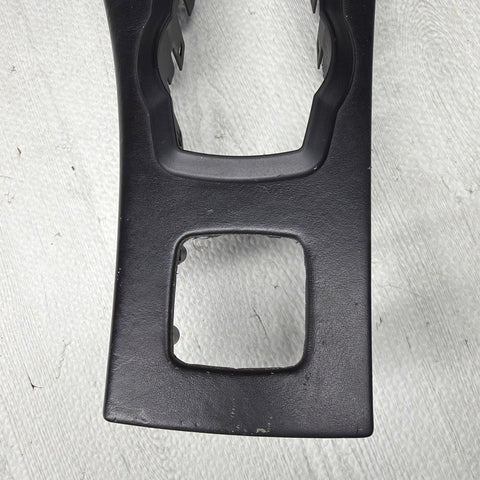 09-13 BMW E93 M3 CONVERTIBLE DCT CIC LEATHER CENTER CONSOLE TRIM