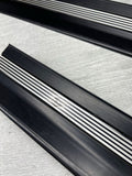 96-99 BMW E36 M3 Coupe Door Sills Trims Pair Black OEM
