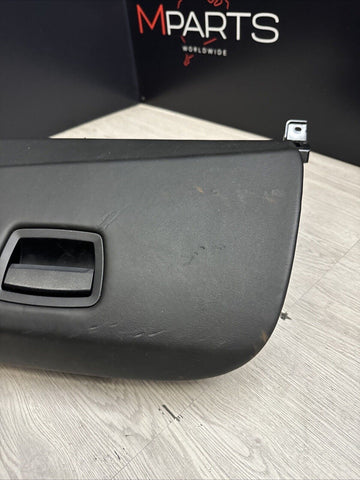 12-18 BMW F06 F12 F13 M6 MERINO BLACK EXTENDED LEATHER DASH GLOVE BOX OEM