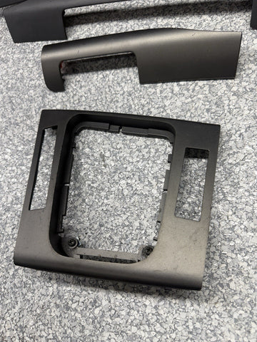 01-06 BMW E46 M3 Convertible Interior Armrests Trim Set Titan Shadow Grey