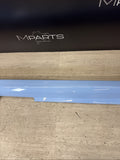 23-24 OEM BMW G87 M2 Perfomance Driver Side Skirt Rocker Panel Blue 4k