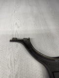 01-06 BMW E46 M3 Lower Steering Wheel Trim Cover Plate Leather