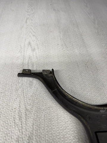 01-06 BMW E46 M3 Lower Steering Wheel Trim Cover Plate Leather