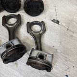 1996-2000 BMW S52 Engine Piston and Connecting Rod Set of 6 E36 M3 Z3M OEM