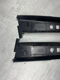 94-99 BMW E36 COUPE 318I 323I 325I M3 B PILLARS TRIMS BLACK