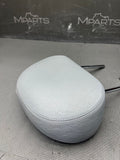 2001-2006 BMW E46 M3 Coupe Front Seat Headrests Grey Leather OEM