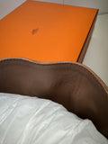 NEW Hermes Goatskin Womans Low Ankle Hanae 85 Velvet Boots 37