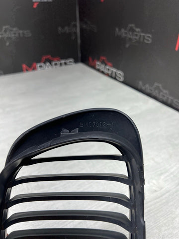 01-06 BMW E46 M3 Front Kidney Grille Left Driver Matte Black