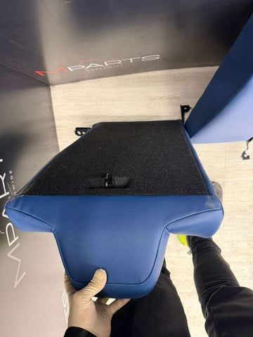 21-26 BMW G82 M4 Coupe Interior Rear Back Seat Back Rest Seats Fjords Blue