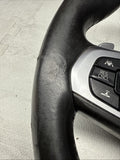 OEM BMW M5 M8 F90 F91 F92 F93 M Sport Leather Steering Wheel *See All Pics