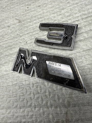 08-13 BMW E90 E92 E93 M3 Trunk EMBLEM LOGO BADGE OEM 51138042228