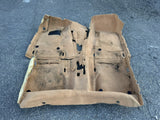 BMW E39 540 530 525 M5 5-Series Factory Caramel Front Floor Carpet OEM
