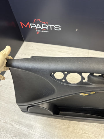 01-06 BMW E46 M3 PASSENGER RIGHT SIDE DOOR PANEL CARD BLACK OEM