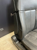 06-10 BMW E60 M5 Interior Front Seats Black Complete Powered