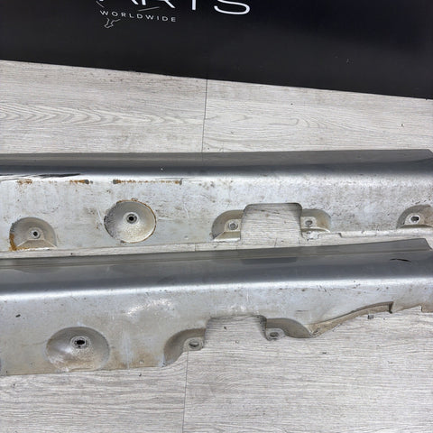 01-06 BMW E46 M3 Rocker Panel Side Skirts OEM Titanium Silver *Notes*