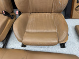 BMW 00-03 E39 M5 Sedan Front & Rear Seats Leather Heated Caramel