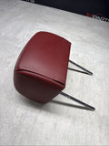 BMW 01-06 E46 M3 Convertible Rear Headrest Head Rest Imola Red OEM *Tab