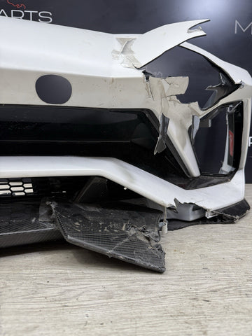 (PICKUP ONLY) 17-21 Lamborghini Aventador S LP740 Front Bumper Cover OEM *Damage