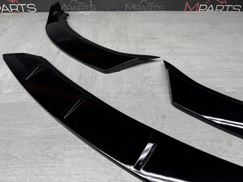 Front Lip BMW 15-20 f80 M3 F82 F83 M4 Splitter Gloss Black