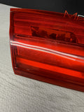 11-13 BMW E92 M3 Left Driver Inner Trunk Lid Tail Light OEM 7252779 *Crack