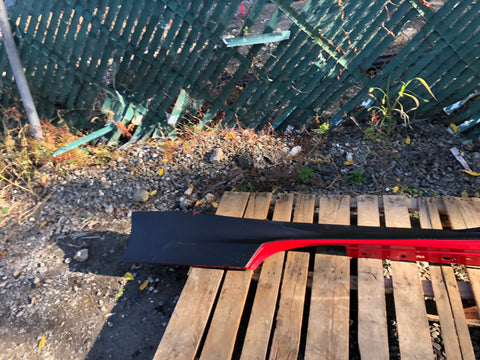 16-23 FERRARI 488 GTB F8 Tributo Left Driver Sideskirt Side Skirt ROSSO RED