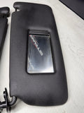 BMW 94-99 E36 M3 Black Sun Visors Sunvisors Pair OEM