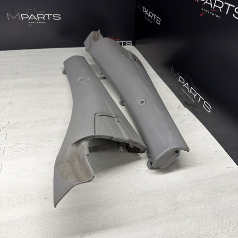 01-06 BMW E46 M3 OEM Convertible Rear Top Lateral Trim Pane Left Right Pair