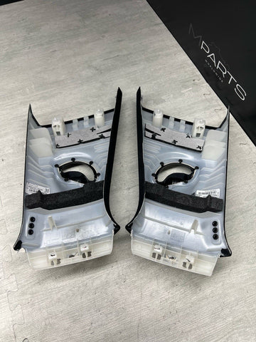 BMW 20-25 X6 X6M G06 F96 Front Left & Right Alcantara B Pillar Pillars Trims