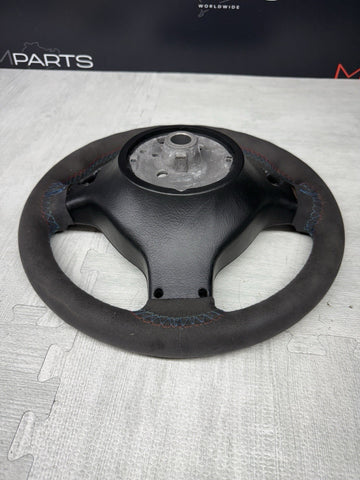 BMW Steering Wheel 01-06 E46 M3 COMPETITION OEM Stock SMG Alcantara