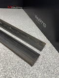 94–99 BMW E36 M3 2 Coupe Door Sill Trim Left & Right Pair Black OEM