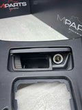 09-13 BMW E90 E92 M3 MANUAL CCC LEATHER CENTER CONSOLE TRIM