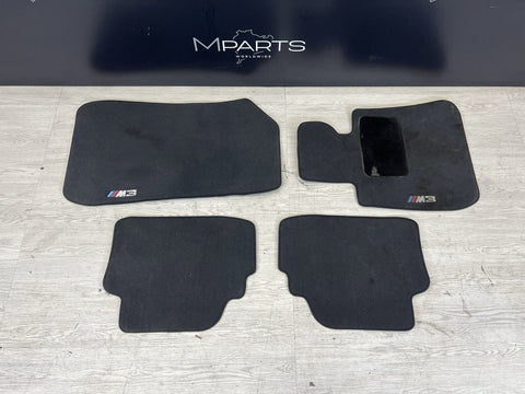 Used Genuine 2008-2013 BMW E92 M3 Carpets Floor Mats Black Front & Rear