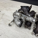 OEM BMW F80 F82 F83 F87 M2 M3 M4 S55 Engine Turbos Turbocharger Set 60k Miles