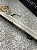 01-06 BMW E46 M3 Convertible Trunk Lid Grip Key Deck Handle Alpine White